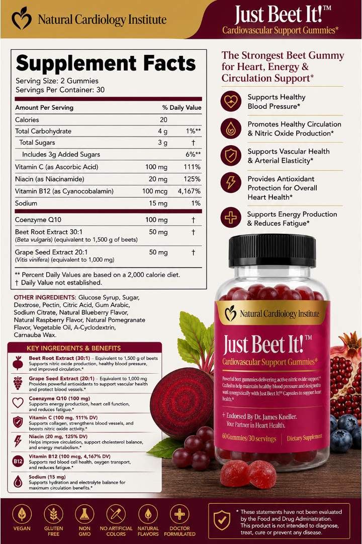 Just Beet It! ™ Gummies