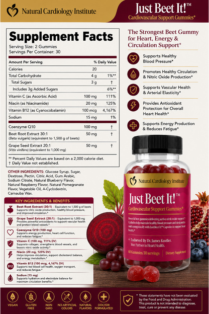 Just Beet It! ™ Gummies
